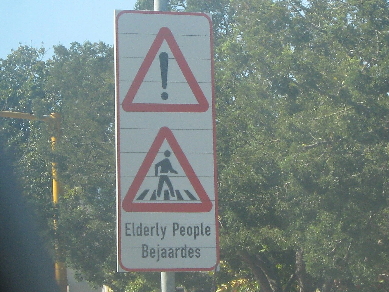 Afrikaans writing in use